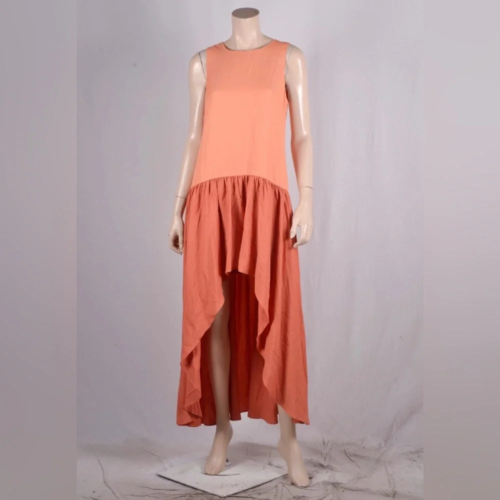 NWT Hutch Anthropologie Liz Colorblock Asymmetrical
Dress M - Picture 1 of 8